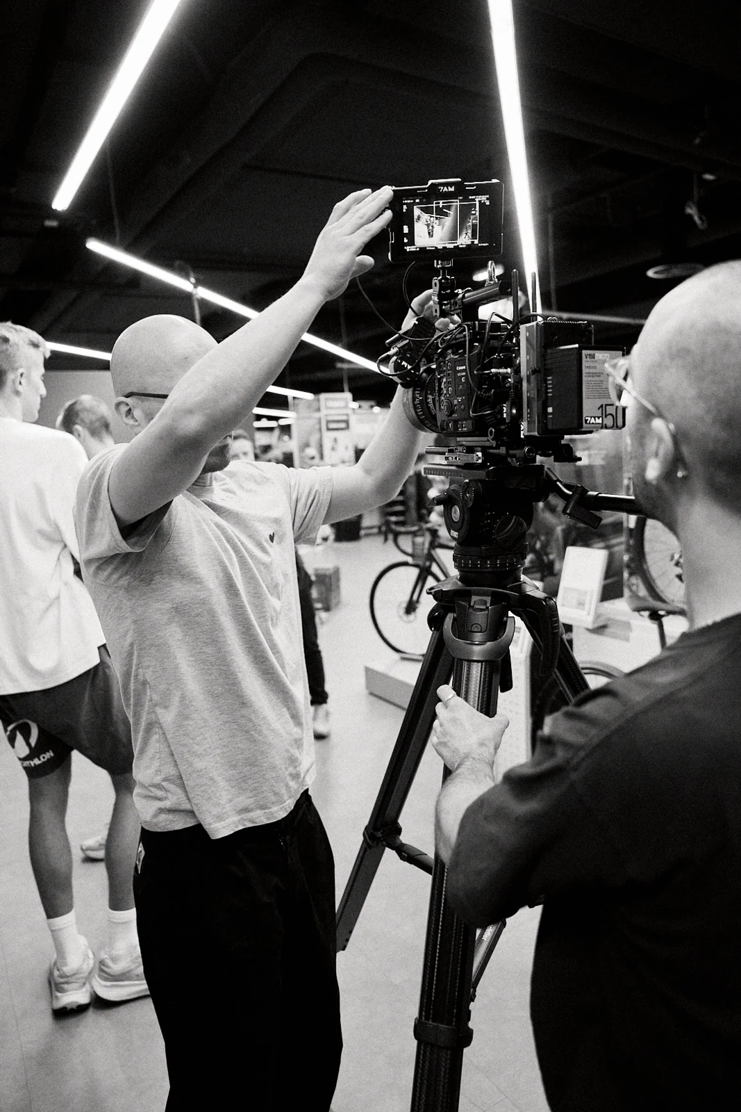 Behind the scenes of an awam production — 9